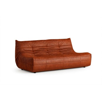 3-Seat Sofa Bocek - Red Red