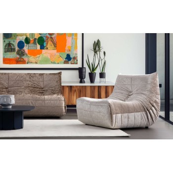 Wing Chair Bocek - Cream Cream