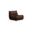 Wing Chair Bocek - Brown Brown