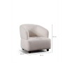 Wing Chair Rena White