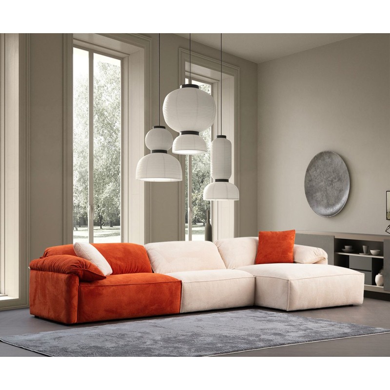 Corner Sofa Flamingo Corner 4 (L1,5+O1+Chlr) Cream
Orange