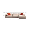 Corner Sofa Flamingo Corner 5 (L1+O1+Chlr) Cream