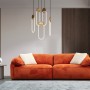 3-Seat Sofa Flamingo Lounge (L1,5+1,5R) Orange