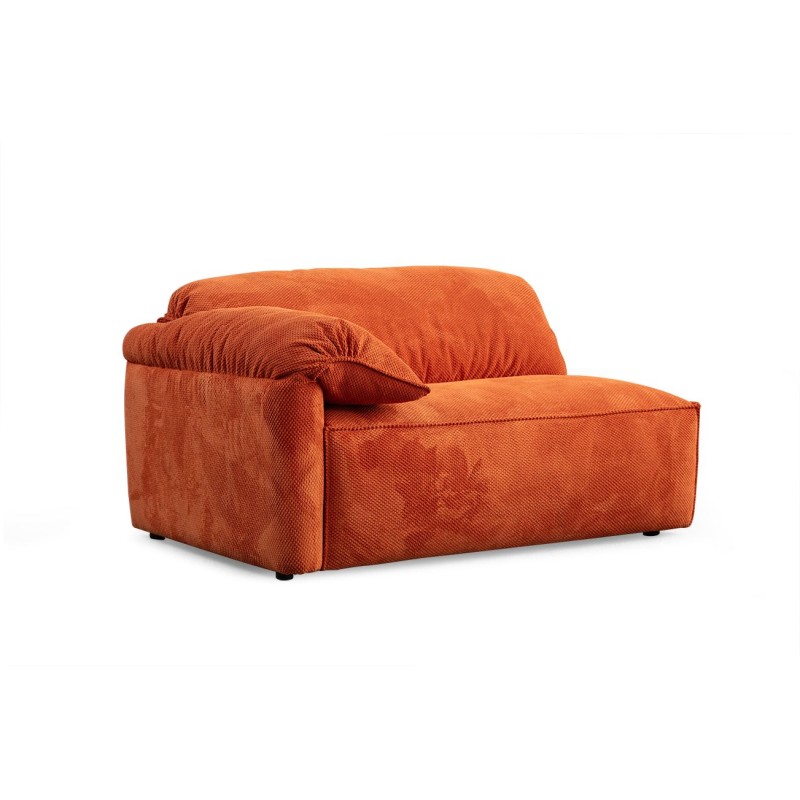 3-Seat Sofa Flamingo Lounge (L1,5+1,5R) Orange