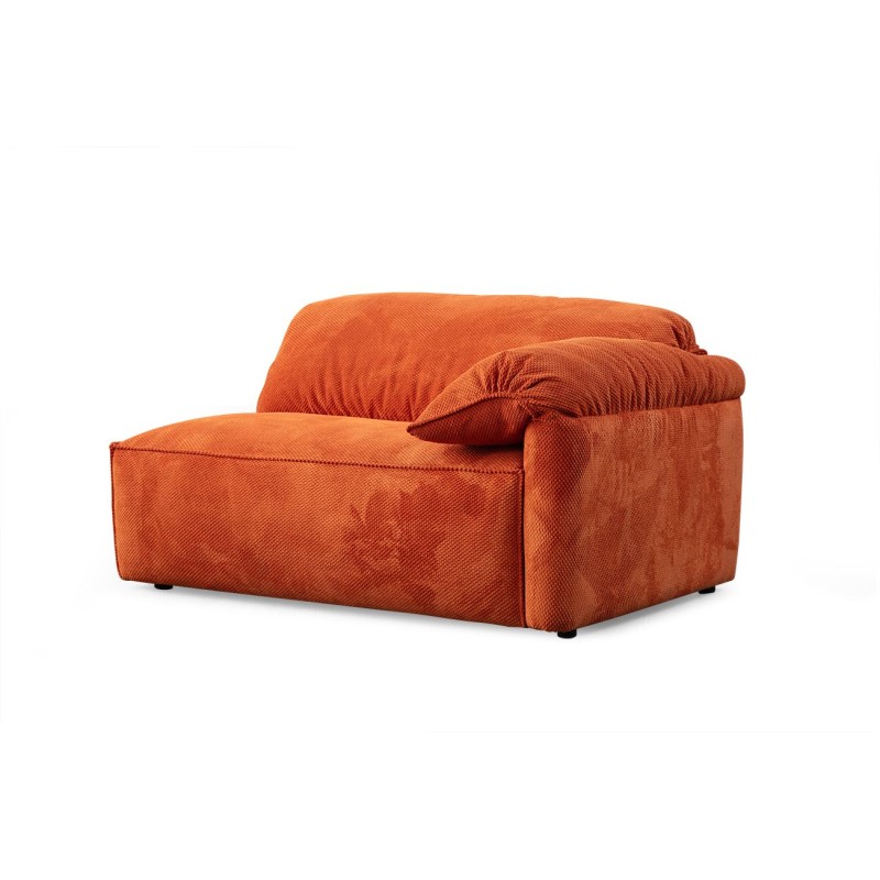 3-Seat Sofa Flamingo Lounge (L1,5+1,5R) Orange