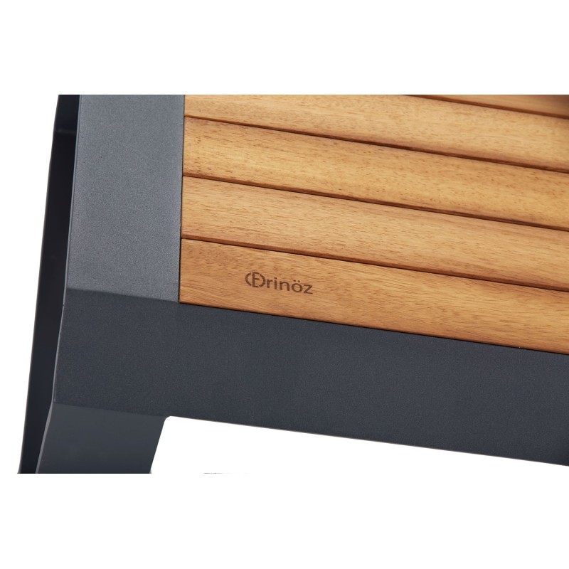 Garden Lounge Set Assento 3+1+1+S - Yellow, Black, Grey Yellow
Grey
Black