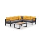 Garden Lounge Set Assento Corner - Yellow, Grey, Black Grey
Yellow
Black
