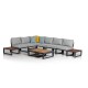 Garden Lounge Set Lapuarta 1 - Grey, Black Grey
Black Garden Lounge Set Lapuarta 1 - Grey, Black Grey
Black