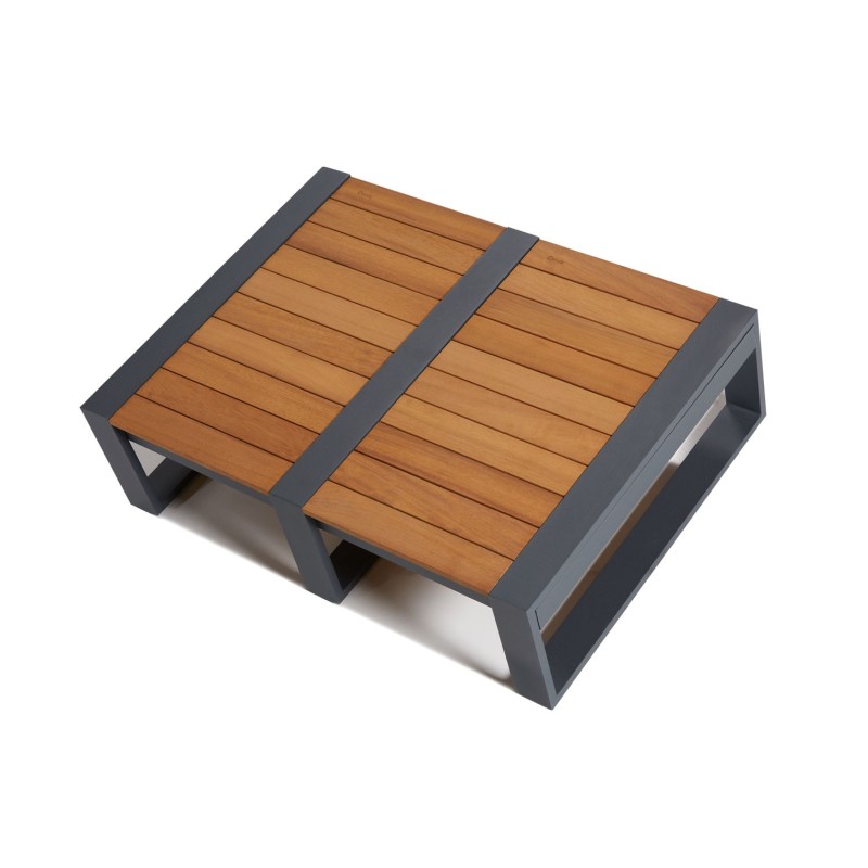 Garden Lounge Set Lapuarta 1 - Grey, Black Grey
Black