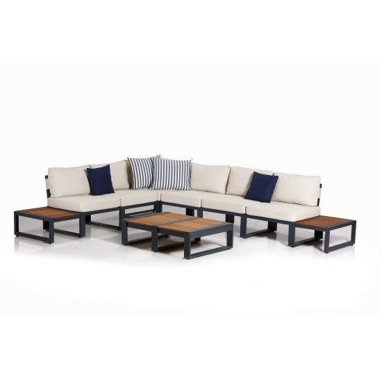 Garden Lounge Set La Puerta - Anthracite, Cream Anthracite
Cream Garden Lounge Set La Puerta - Anthracite, Cream Anthracite
Cream