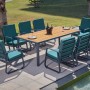 Garden Lounge Set Milano - Anthracite, Wooden Anthracite
Wooden