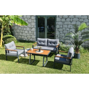 Garden Lounge Set Tivoli - Anthracite, Grey Anthracite
Grey