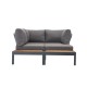 Garden Lounge Set Verona Wood Multicolor