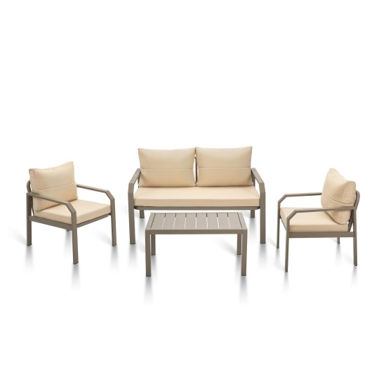 Garden Lounge Set Arya - Cappucino Cappucino 
Cream