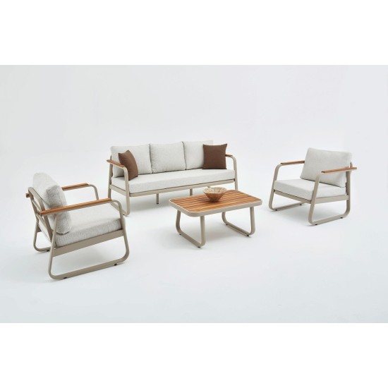 Garden Lounge Set Rio Beige