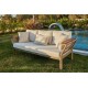 Garden Lounge Set Vicenza Cappucino
