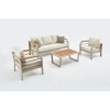 Garden Lounge Set Assento Beige