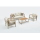 Garden Lounge Set Assento Beige