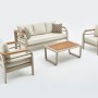 Garden Lounge Set Assento Beige