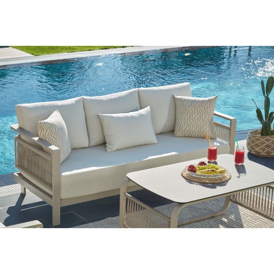 Garden Lounge Set Venedik Beige