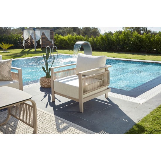 Garden Lounge Set Venedik Beige