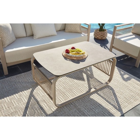 Garden Lounge Set Venedik Beige