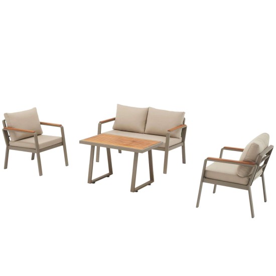 Garden Lounge Set Parma Beige Garden Lounge Set Parma Beige