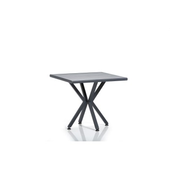 Garden Table & Chairs Set (5 Pieces) Samara 1 - Grey, Black Grey
Black