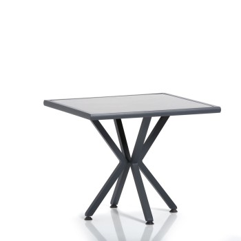 Garden Table Samara 2 - Grey, Black Grey
Black
