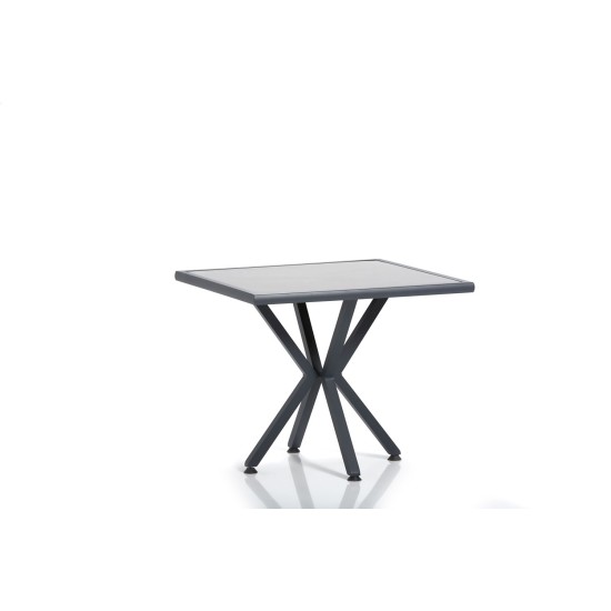Garden Table Samara 2 - Grey, Black Grey
Black