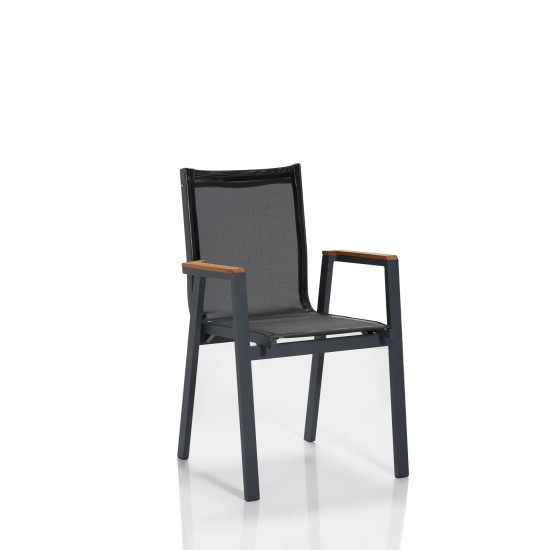 Garden Table & Chairs Set (7 Pieces) Sydney 2 - Multicolor Multicolor