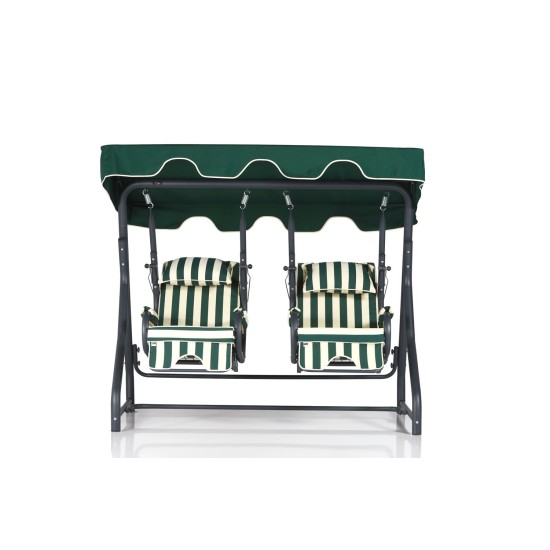Garden Double Swing Chair Daisy 2 - White, Green, Black White
Green
Black Garden Double Swing Chair Daisy 2 - White, Green, Black White
Green
Black
