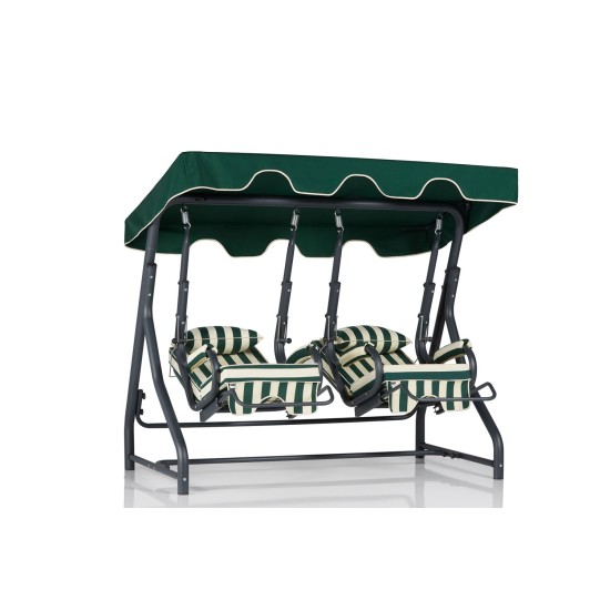 Garden Double Swing Chair Daisy 2 - White, Green, Black White
Green
Black Garden Double Swing Chair Daisy 2 - White, Green, Black White
Green
Black
