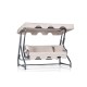 Garden Triple Swing Chair Ruta 2 - Cream, Black Cream
Black