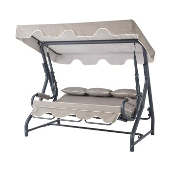 Garden Triple Swing Chair Salvia - Anthracite, Grey Anthracite
Grey