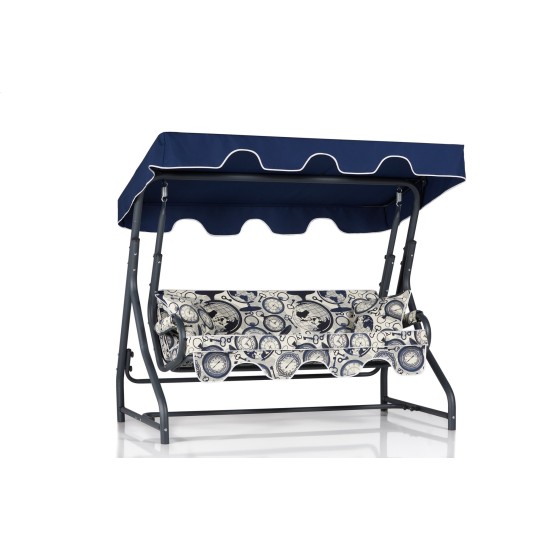 Garden Double Swing Chair Morus Saat - Multicolor Multicolor