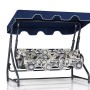 Garden Double Swing Chair Morus Saat - Multicolor Multicolor