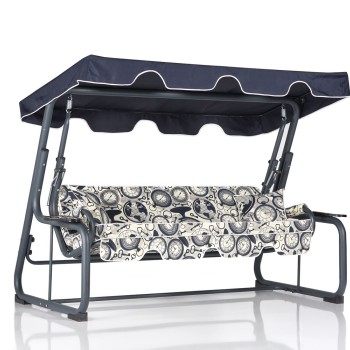 Garden Triple Swing Chair Rubus 2 - Multicolor Multicolor