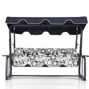 Garden Triple Swing Chair Rubus 2 - Multicolor Multicolor