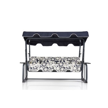 Garden Triple Swing Chair Rubus 2 - Multicolor Multicolor