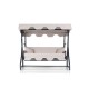 Garden Triple Swing Chair Olea 4 - Multicolor Multicolor Garden Triple Swing Chair Olea 4 - Multicolor Multicolor