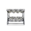 Garden Triple Swing Chair Olea 5 - Multicolor Multicolor