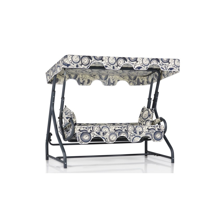 Garden Triple Swing Chair Olea 5 - Multicolor Multicolor