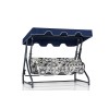 Garden Triple Swing Chair Olea 6 - Multicolor Multicolor