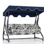 Garden Triple Swing Chair Olea 6 - Multicolor Multicolor