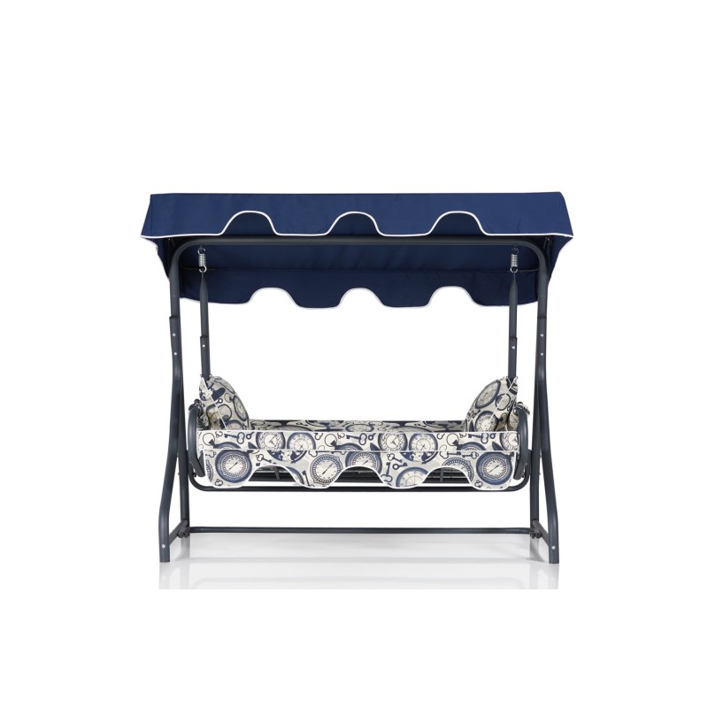 Garden Triple Swing Chair Olea 6 - Multicolor Multicolor