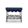 Garden Triple Swing Chair Olea 6 - Multicolor Multicolor