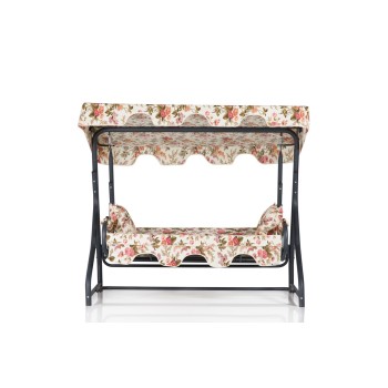 Garden Triple Swing Chair Olea 10 - Multicolor Multicolor