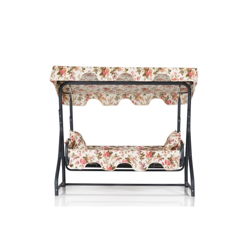 Garden Triple Swing Chair Olea 10 - Multicolor Multicolor