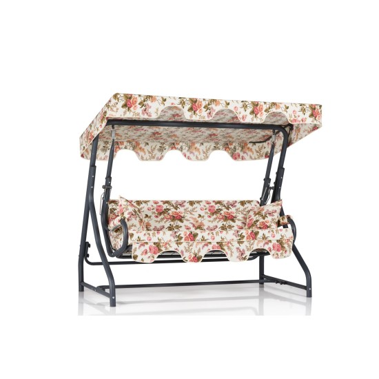 Garden Triple Swing Chair Olea 10 - Multicolor Multicolor Garden Triple Swing Chair Olea 10 - Multicolor Multicolor